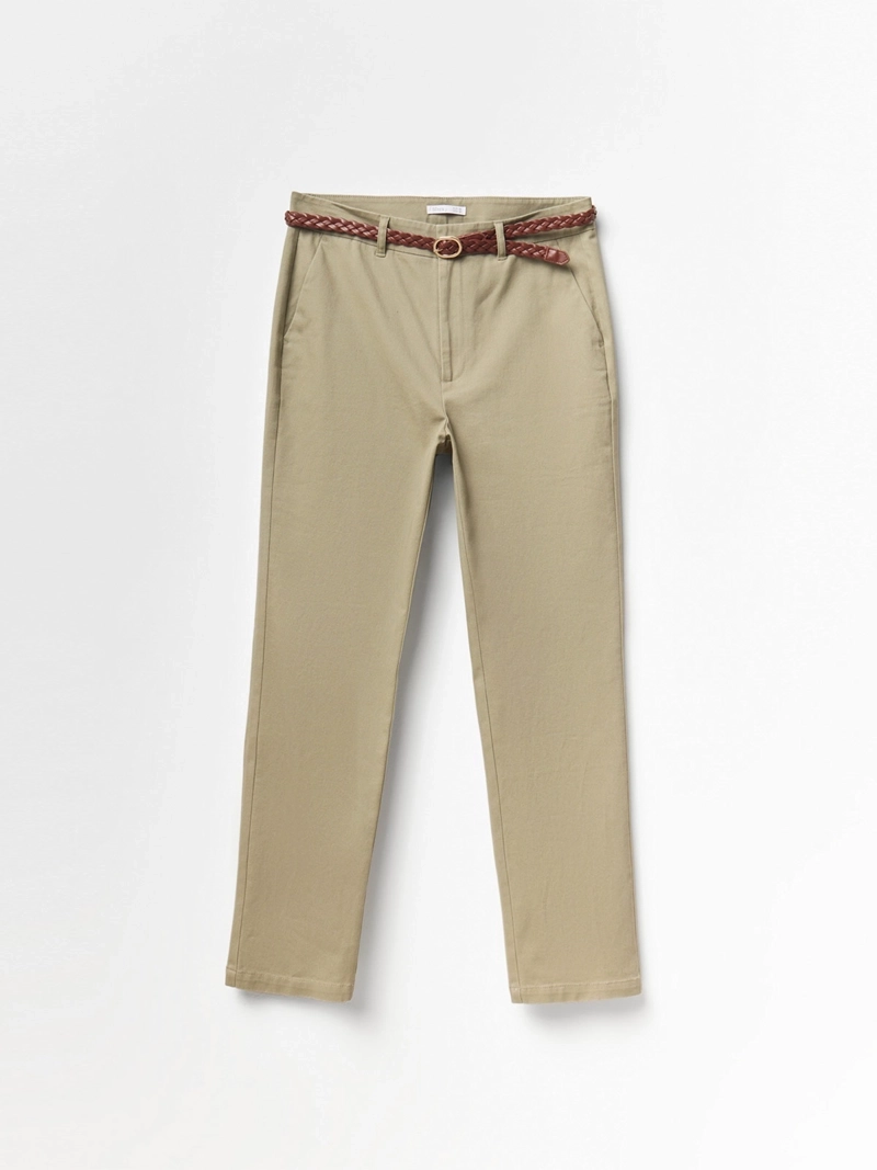 PANTALÓN MUJER SFERA ALGODÓN CHINO - 5