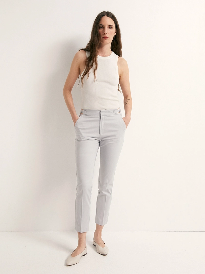 PANTALÓN MUJER SFERA ALGODÓN CAPRI - 1
