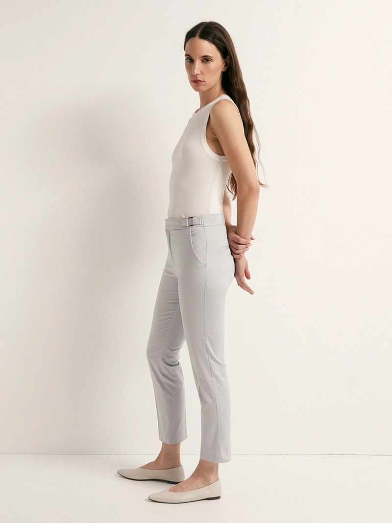 PANTALÓN MUJER SFERA ALGODÓN CAPRI - 2