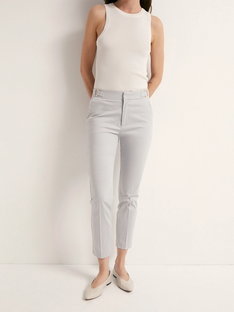 PANTALÓN MUJER SFERA ALGODÓN CAPRI - 4