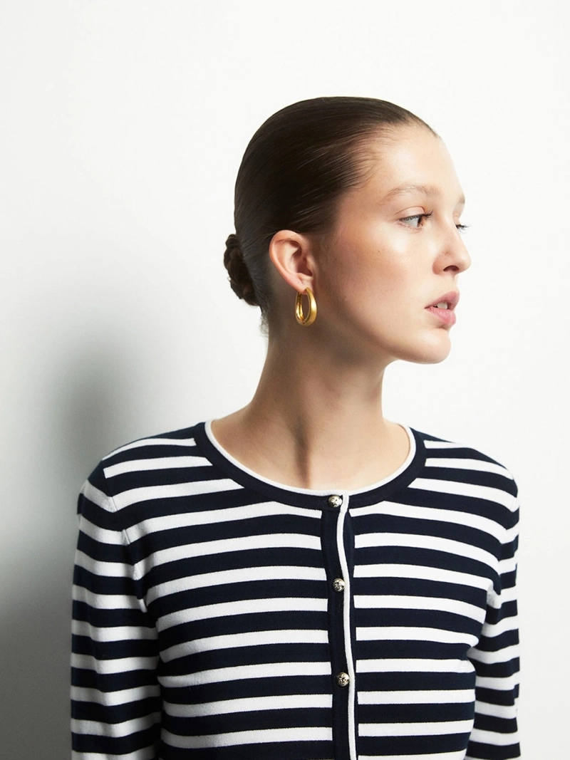SWEATER MUJER SFERA RAYAS - 4