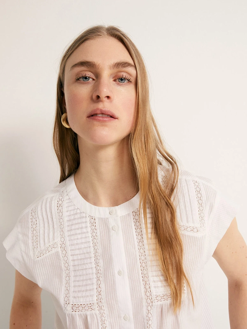POLERA MUJER SFERA ALGODÓN  - 5