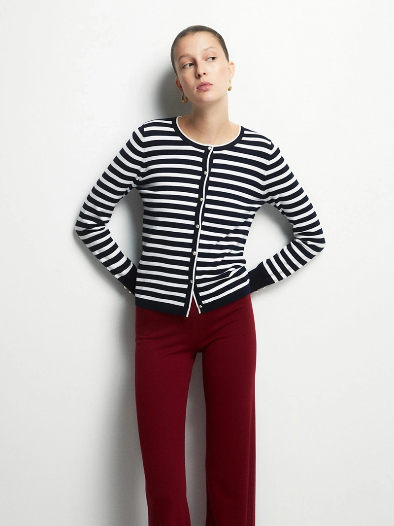 SWEATER MUJER SFERA RAYAS - 2