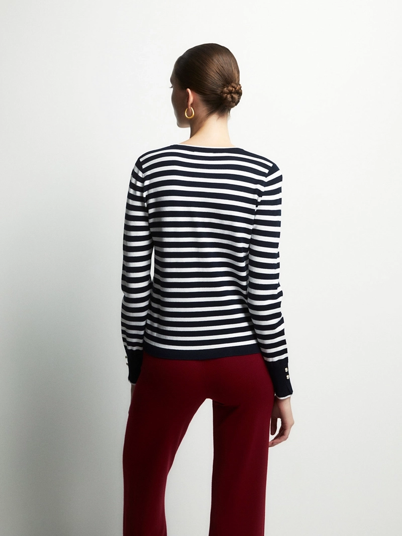 SWEATER MUJER SFERA RAYAS - 3