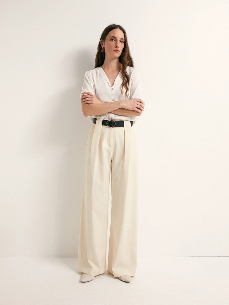 BLUSA MUJER SFERA MANGA CORTA - 1