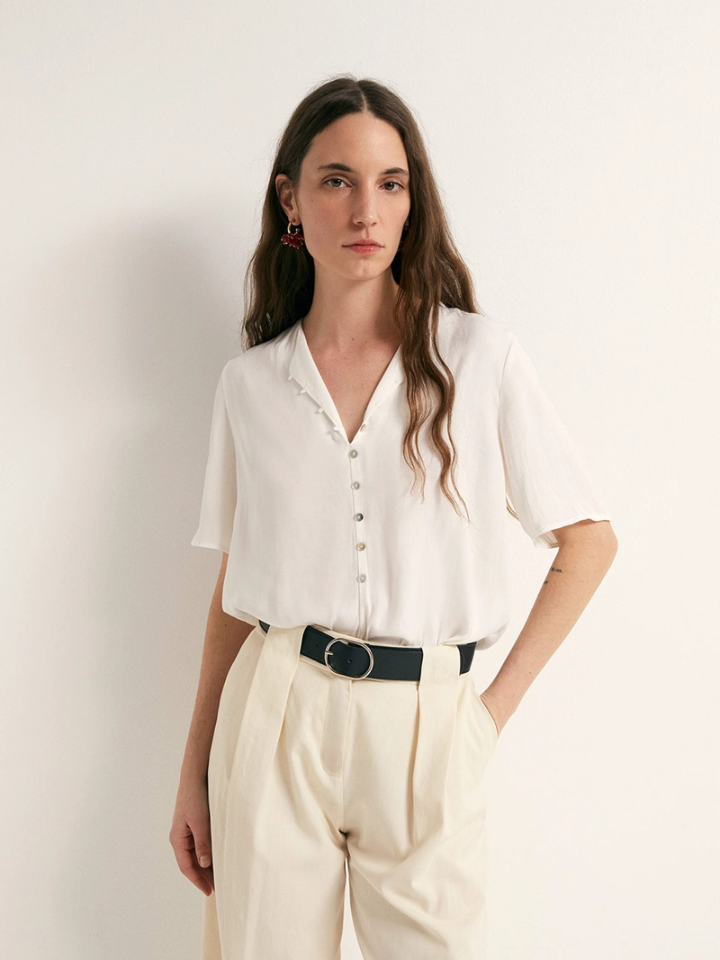 BLUSA MUJER SFERA MANGA CORTA - 2