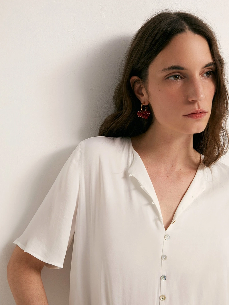 BLUSA MUJER SFERA MANGA CORTA - 4