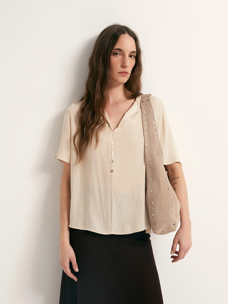 BLUSA MUJER SFERA MANGA CORTA - 2