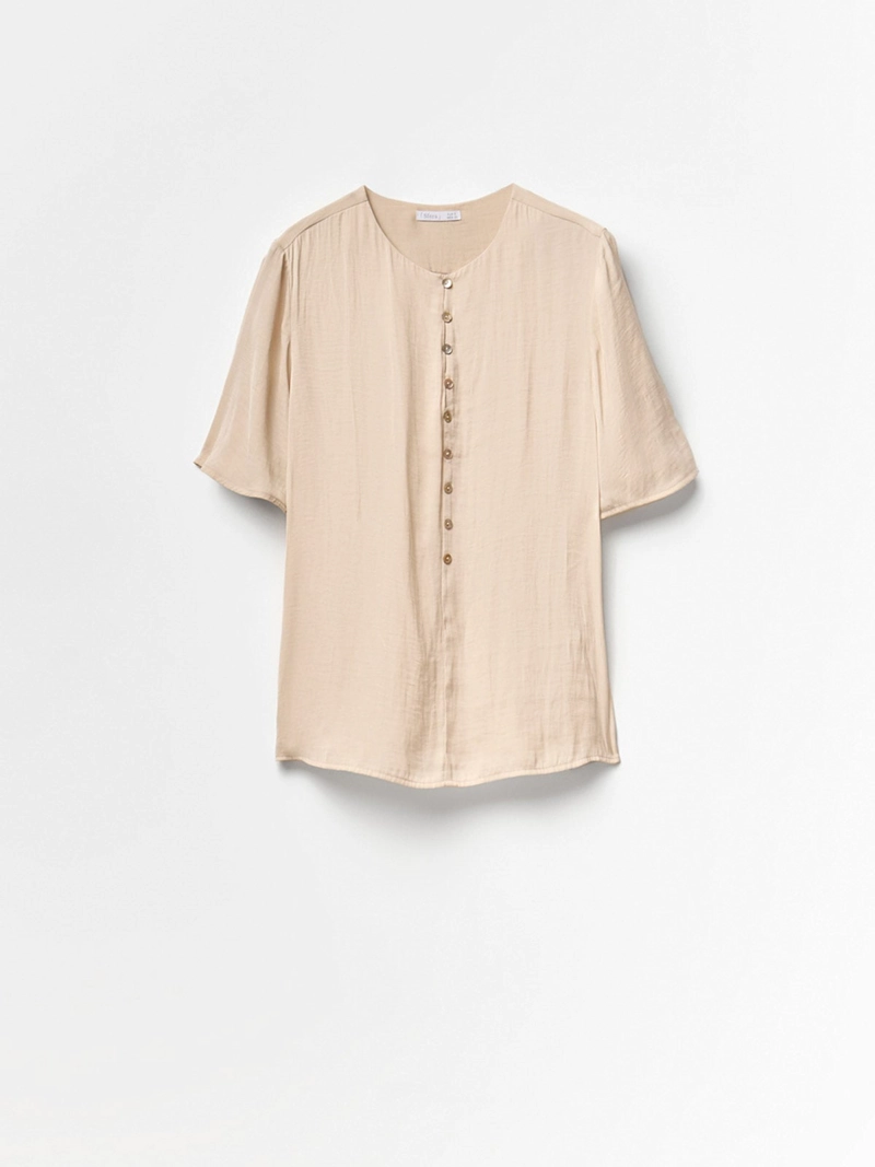 BLUSA MUJER SFERA MANGA CORTA - 5