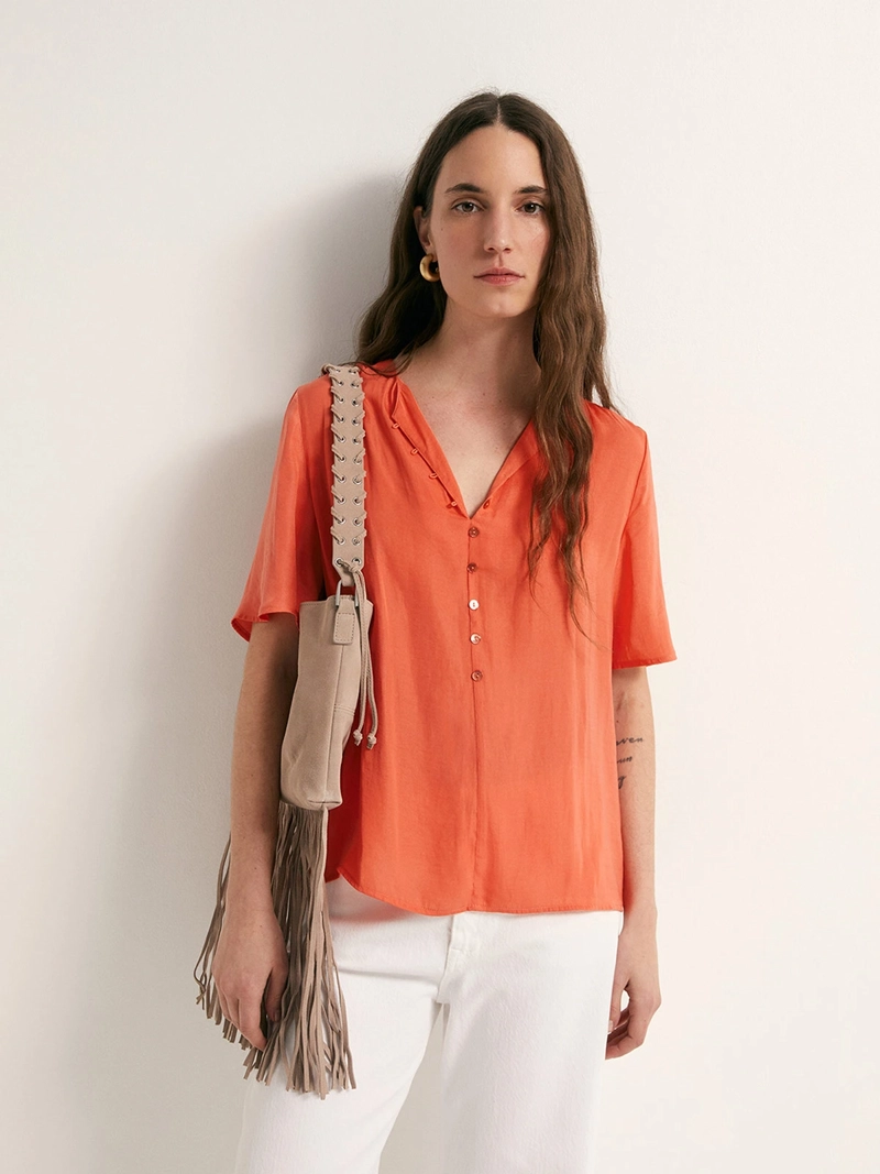 BLUSA MUJER SFERA MANGA CORTA - 2