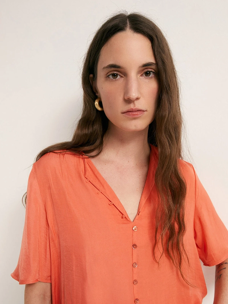 BLUSA MUJER SFERA MANGA CORTA - 4