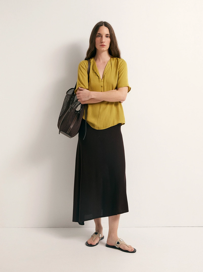 BLUSA MUJER SFERA MANGA CORTA - 1