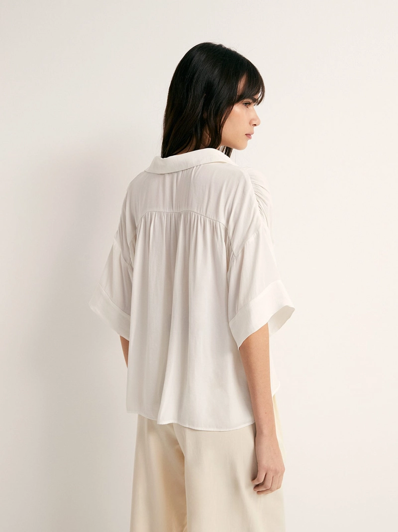 BLUSA MUJER SFERA CUELLO POLO - 4