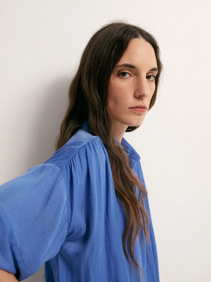 BLUSA MUJER SFERA CUELLO POLO - 4