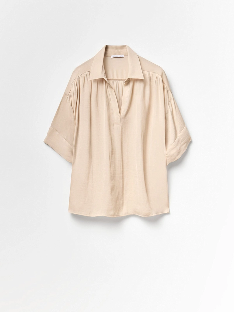 BLUSA MUJER SFERA CUELLO POLO - 5
