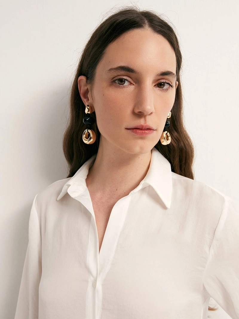 BLUSA MUJER SFERA SATÍN - 4