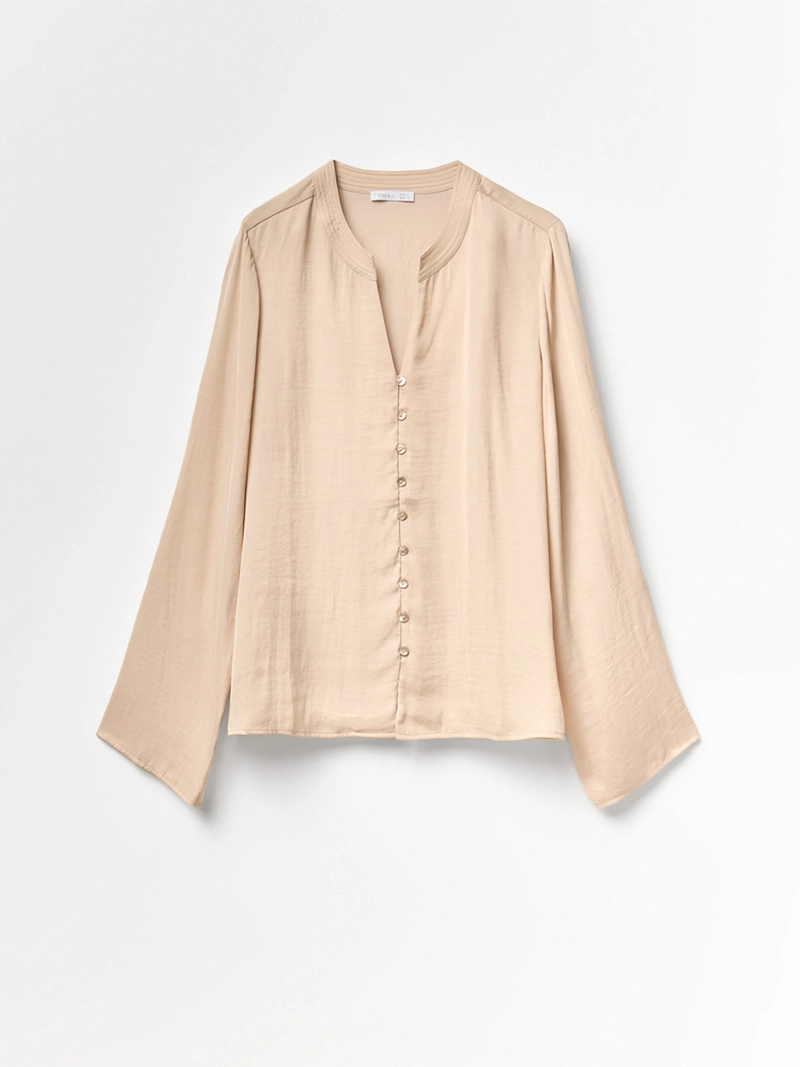 BLUSA MUJER SFERA FUIDA BOTONES - 5