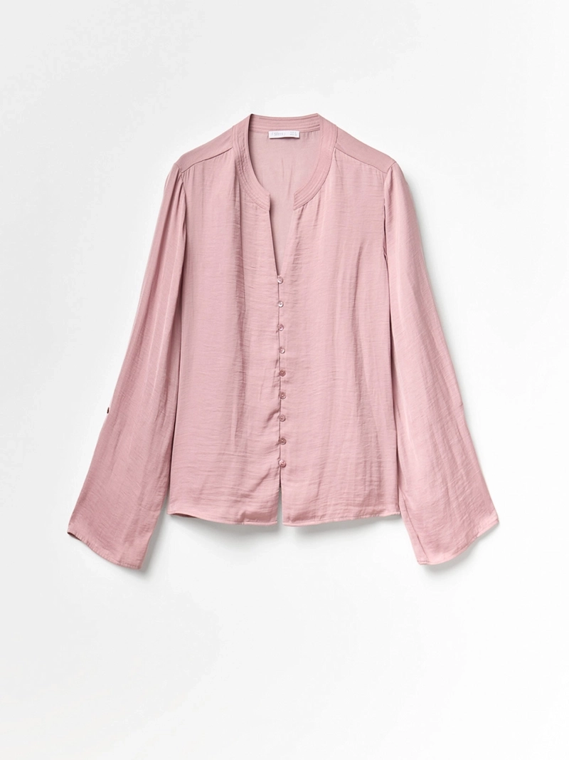 BLUSA MUJER SFERA FUIDA BOTONES - 5