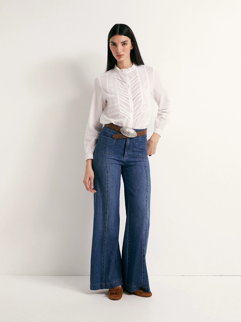 BLUSA MUJER SFERA ALGODÓN  - 1