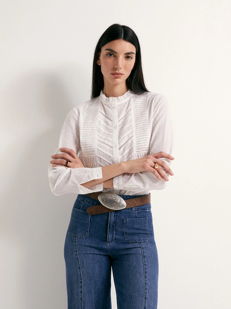 BLUSA MUJER SFERA ALGODÓN  - 2