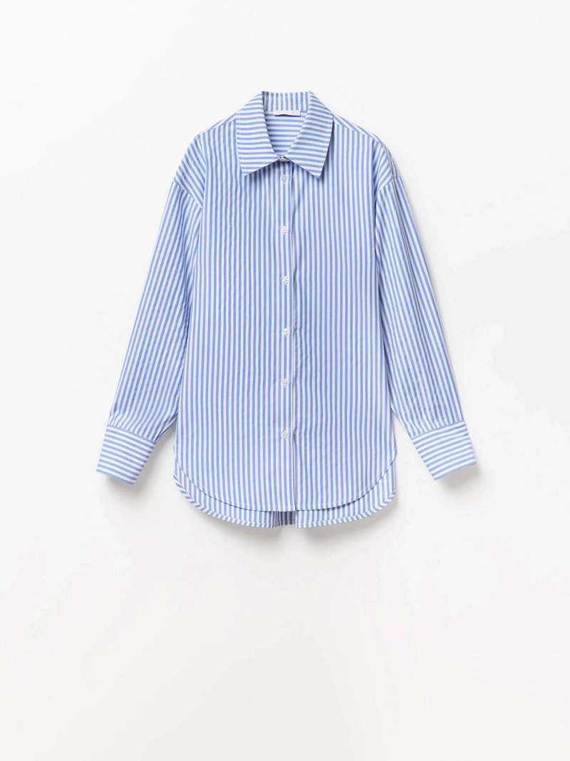 BLUSA MUJER SFERA RAYAS BÁSICA - 5