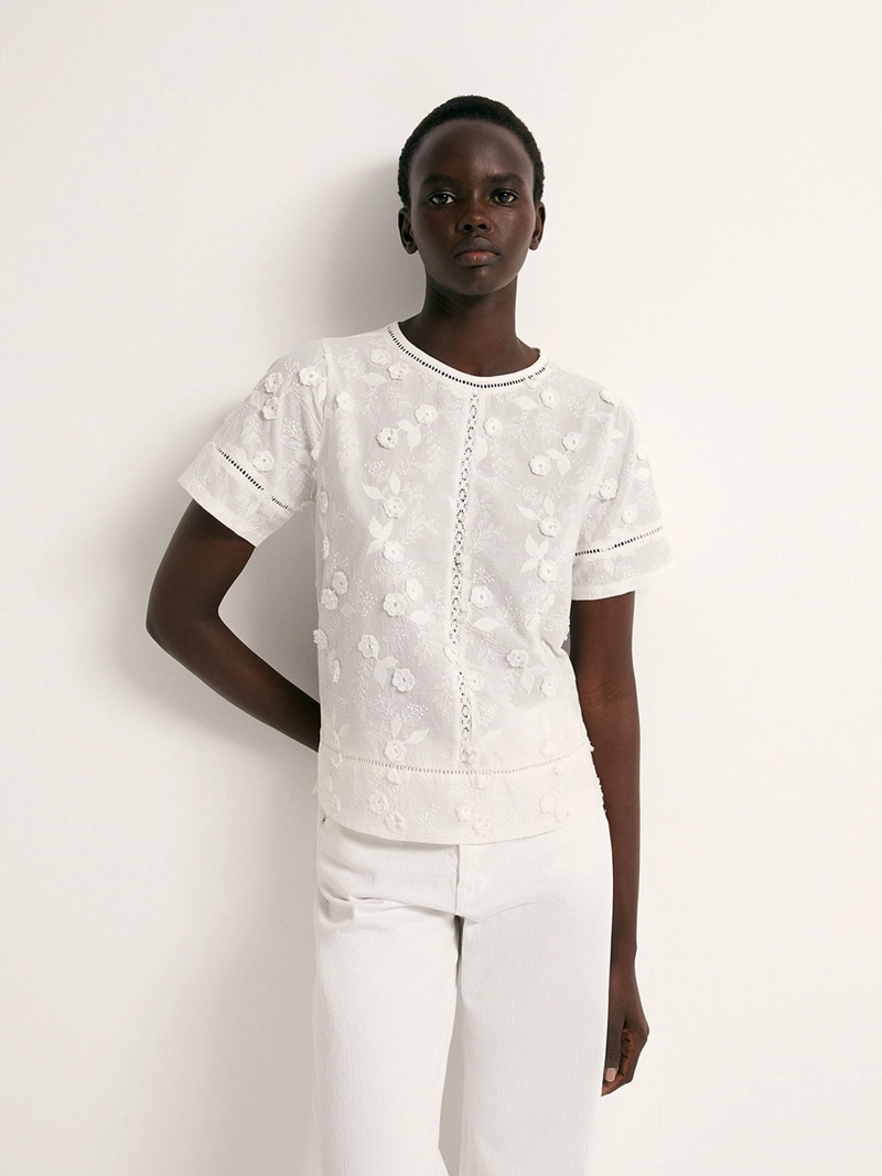 BLUSA MUJER SFERA ALGODÓN  - 2