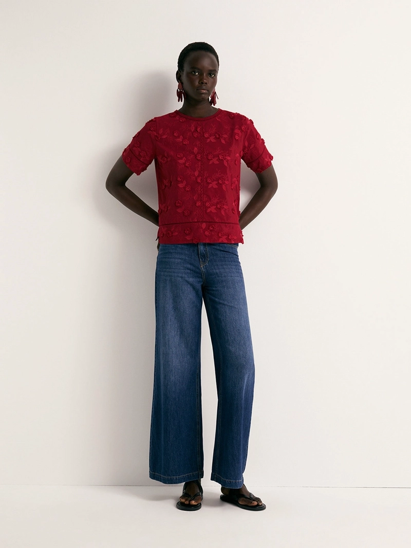 BLUSA MUJER SFERA ALGODÓN  - 1