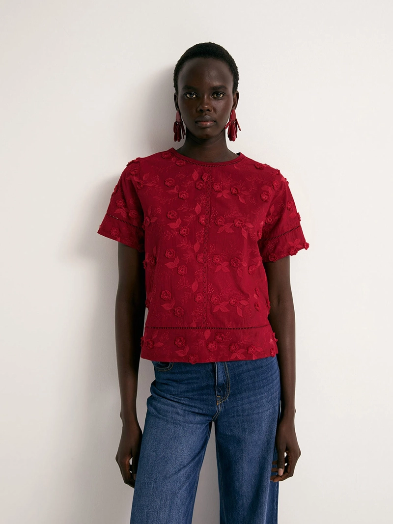 BLUSA MUJER SFERA ALGODÓN  - 2