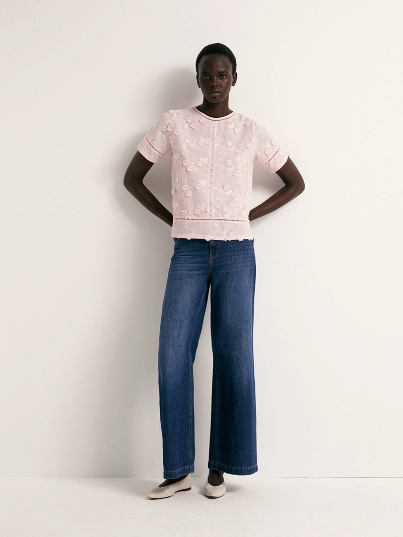 BLUSA MUJER SFERA ALGODÓN  - 1