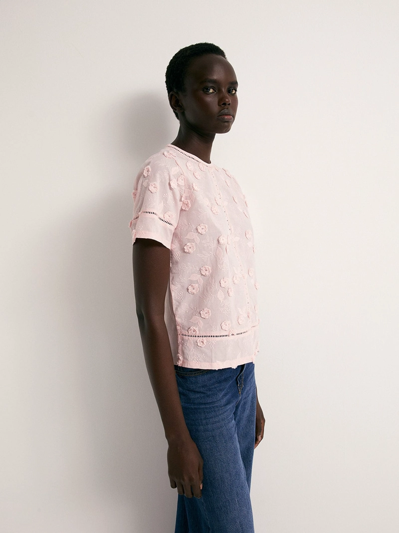 BLUSA MUJER SFERA ALGODÓN  - 3