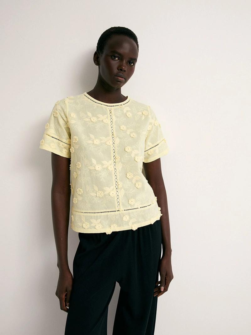 BLUSA MUJER SFERA ALGODÓN  - 2