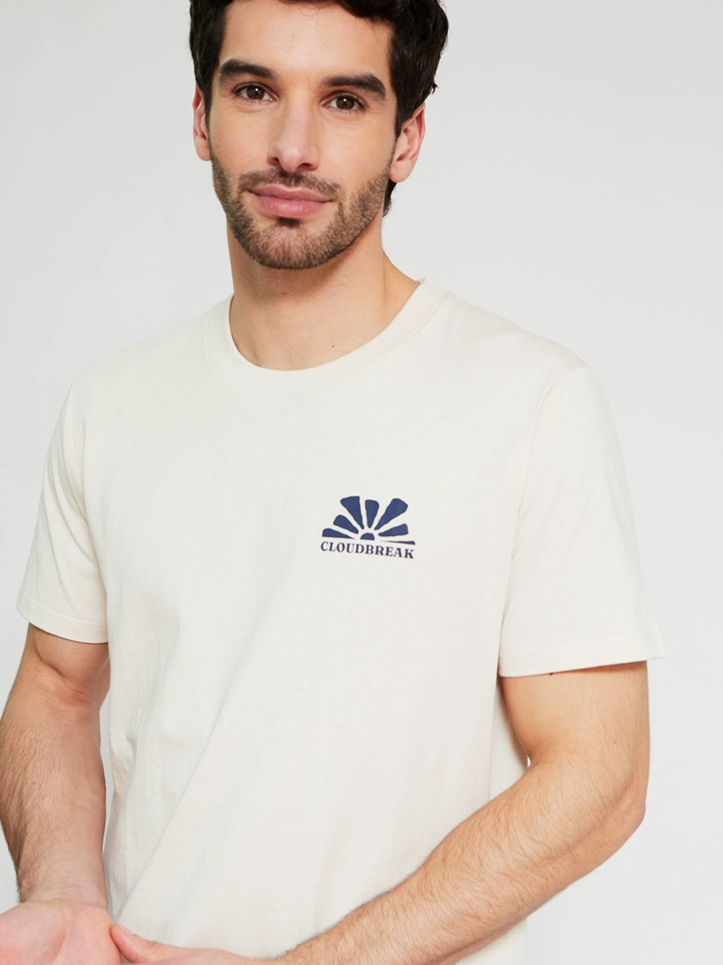 POLERA HOMBRE CLOUDBREAK ALGODÓN MANGA CORTA - 3