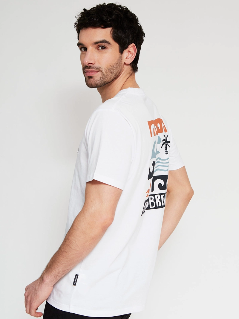 POLERA HOMBRE CLOUDBREAK ALGODÓN MANGA CORTA - 2