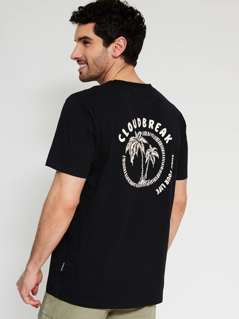 POLERA HOMBRE CLOUDBREAK ALGODÓN MANGA CORTA - 2