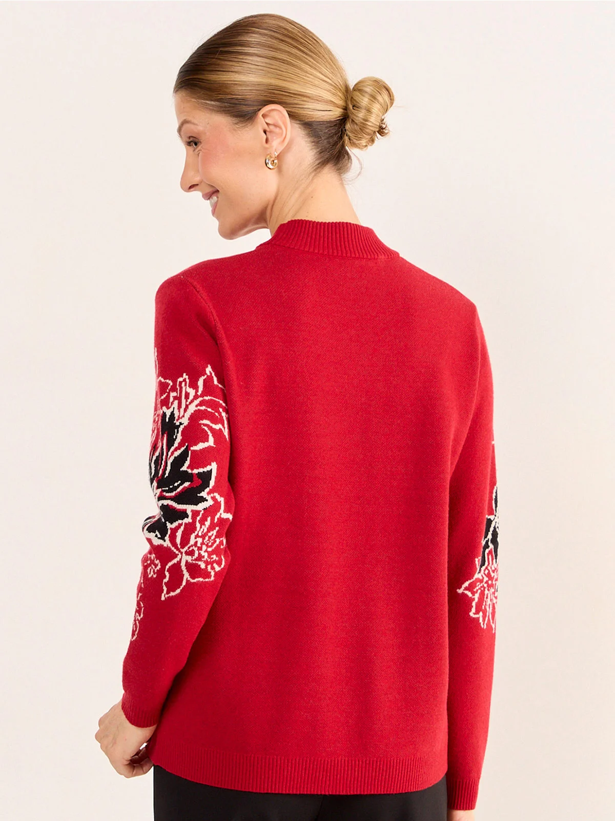 SWEATER MUJER MA GRIFFE CUELLO ALTO - 4
