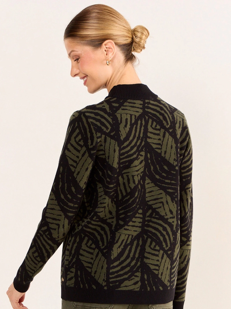 SWEATER MUJER MA GRIFFE CUELLO ALTO - 3