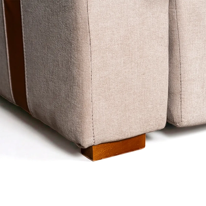 SOFÁ CAMA DECOCASA NAIROBI RETRACTIL 3 CUERPOS BEIGE - 8