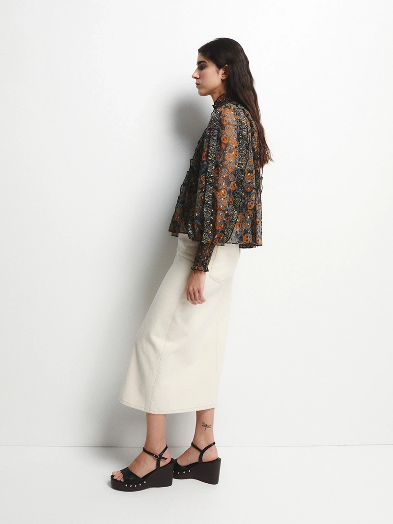 BLUSA MUJER SFERA ESTAMPADA - 3