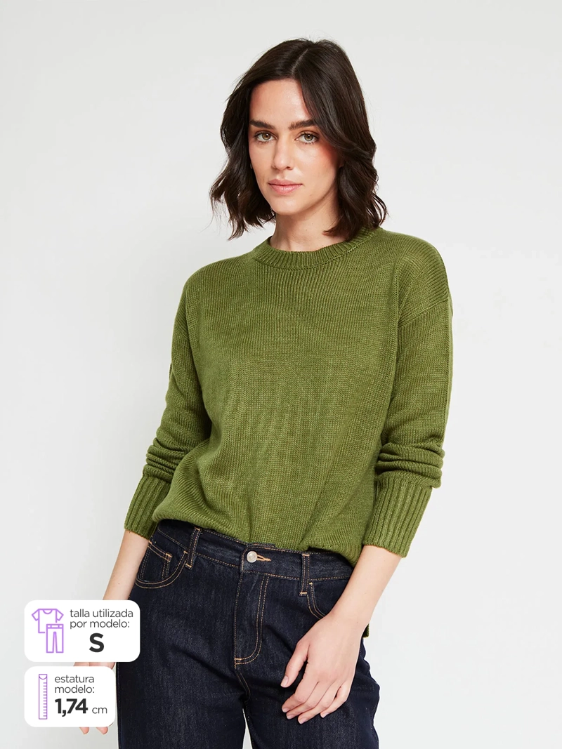 SWEATER MUJER SFERA GRUESO - 1