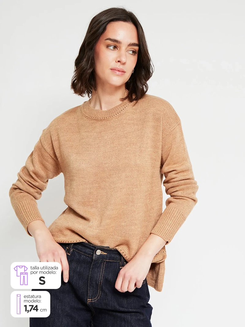 SWEATER MUJER SFERA GRUESO - 1