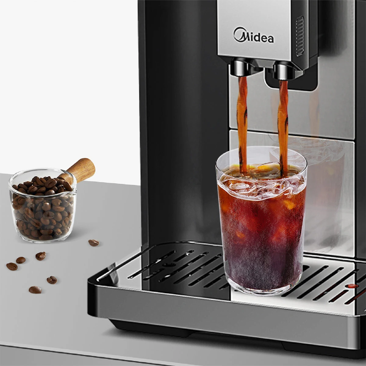 CAFETERA MIDEA SUPER AUTOMÁTICA MC-FA250DBK - 11