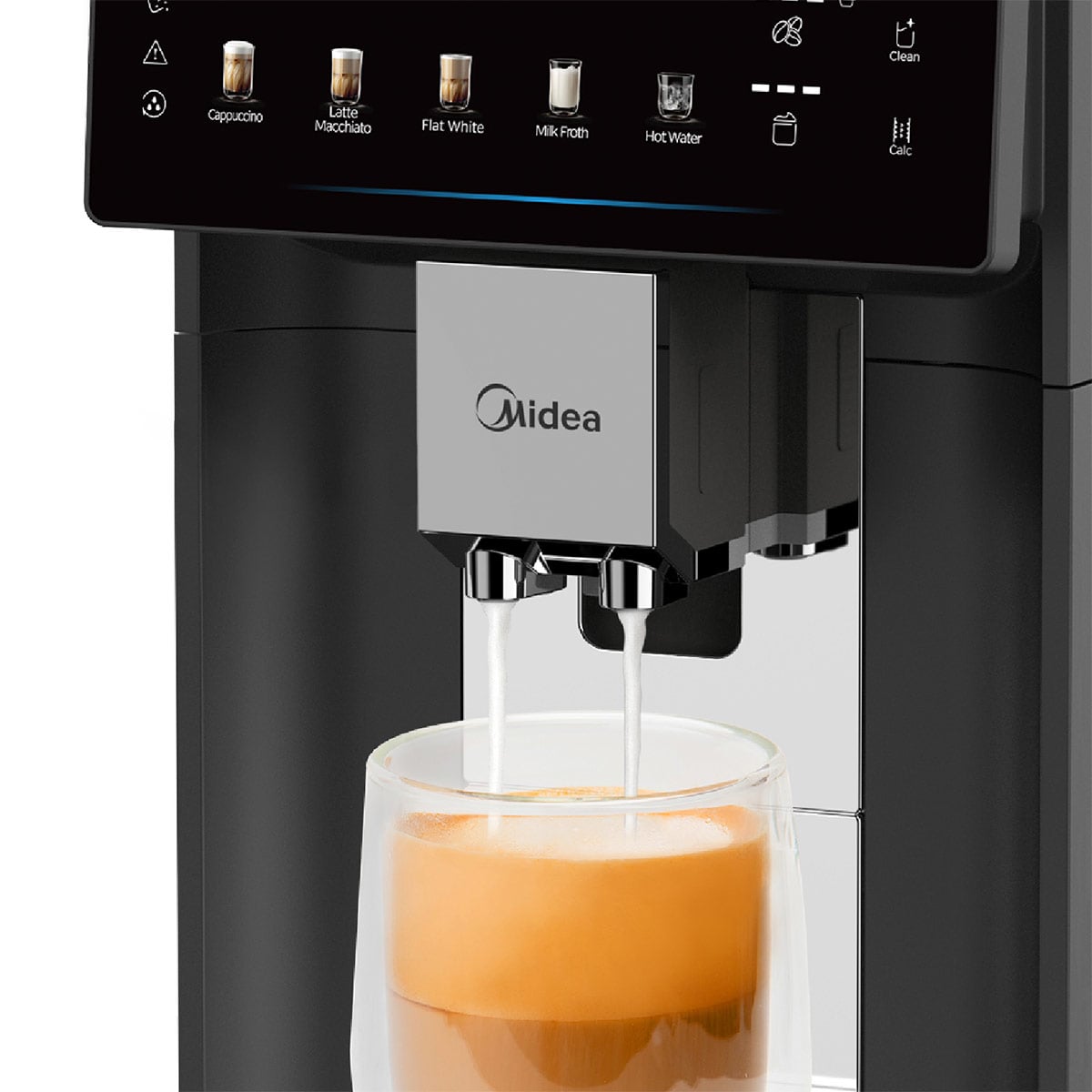 CAFETERA MIDEA SUPER AUTOMÁTICA MC-FA250DBK - 12