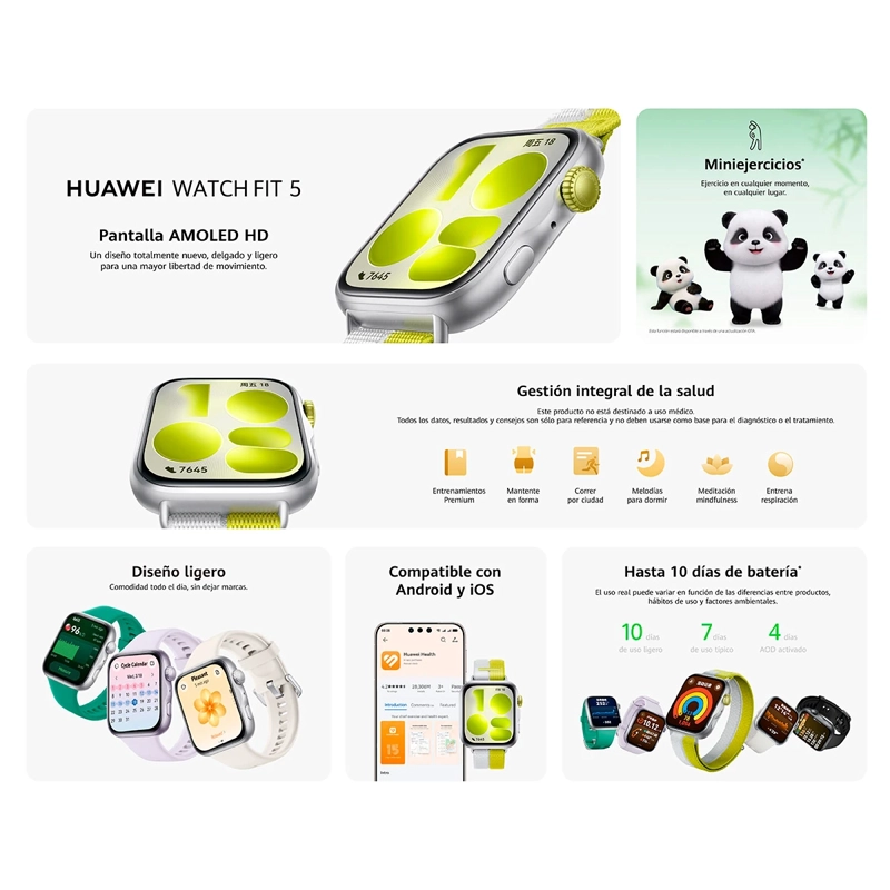 SMARTWATCH HUAWEI FIT 5 - 5