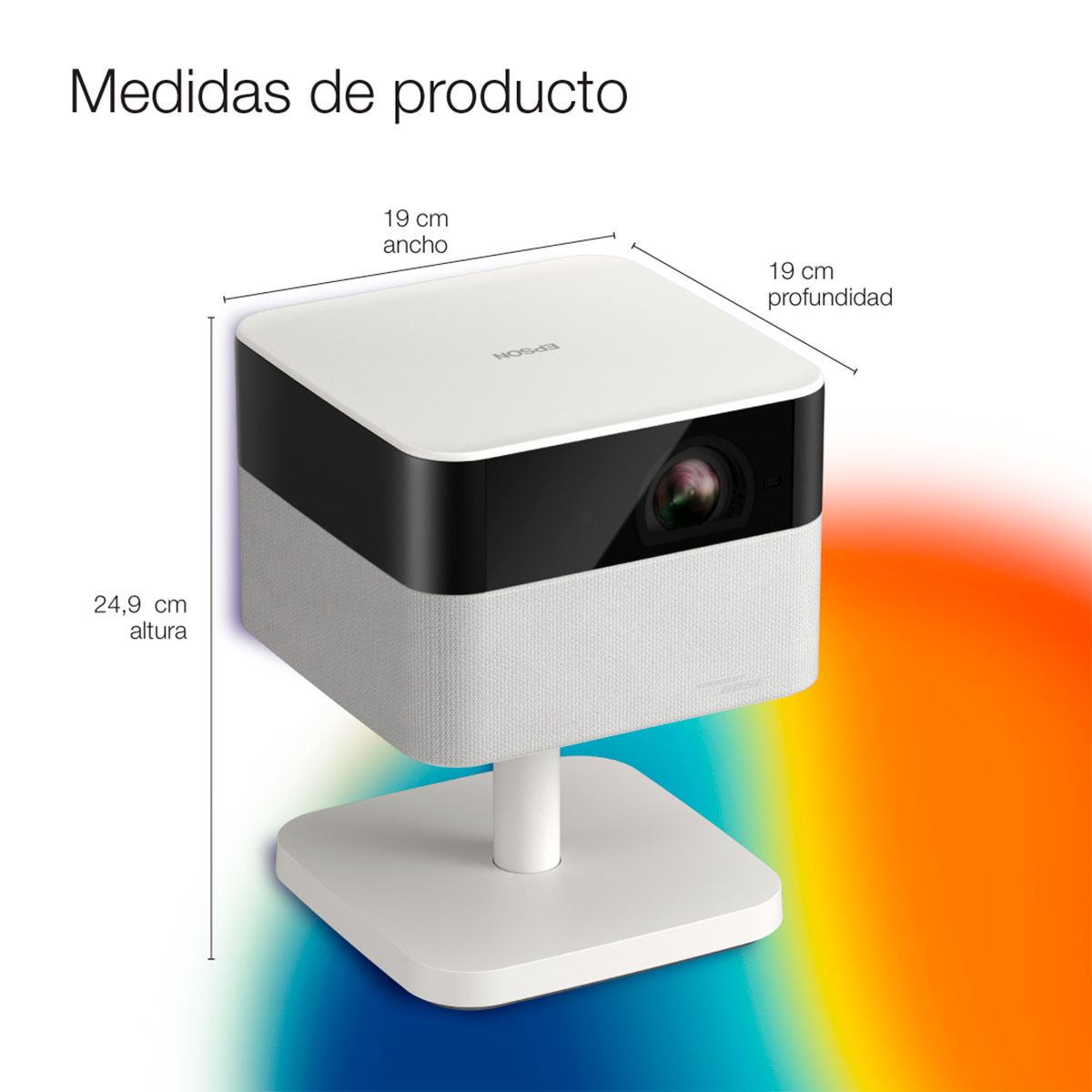 PROYECTOR EPSON FHD LIFESTUDIO FLEX EF-71W 700LM - 8