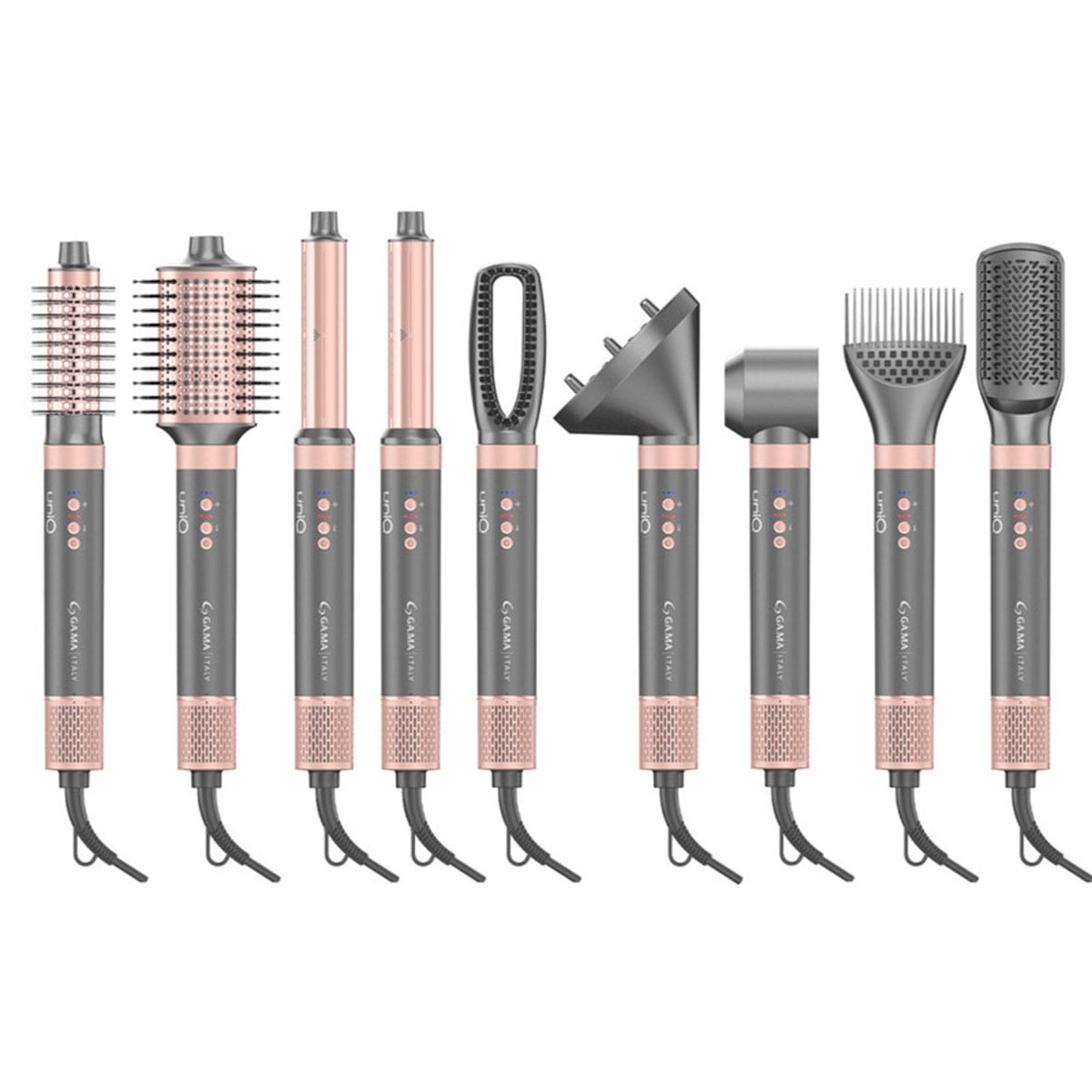 SECADOR DE PELO GAMA UNIQ FLOW MULTISTYLER 9 EN 1 1300W - 6