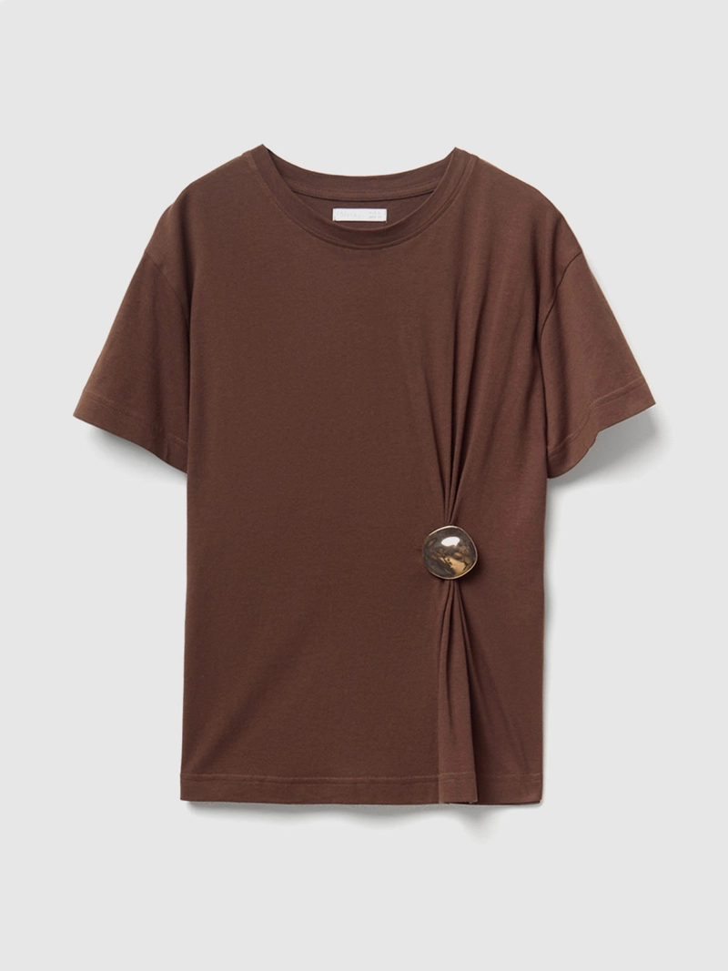 BLUSA MUJER SFERA ALGODÓN MANGA CORTA PIEZA - 5