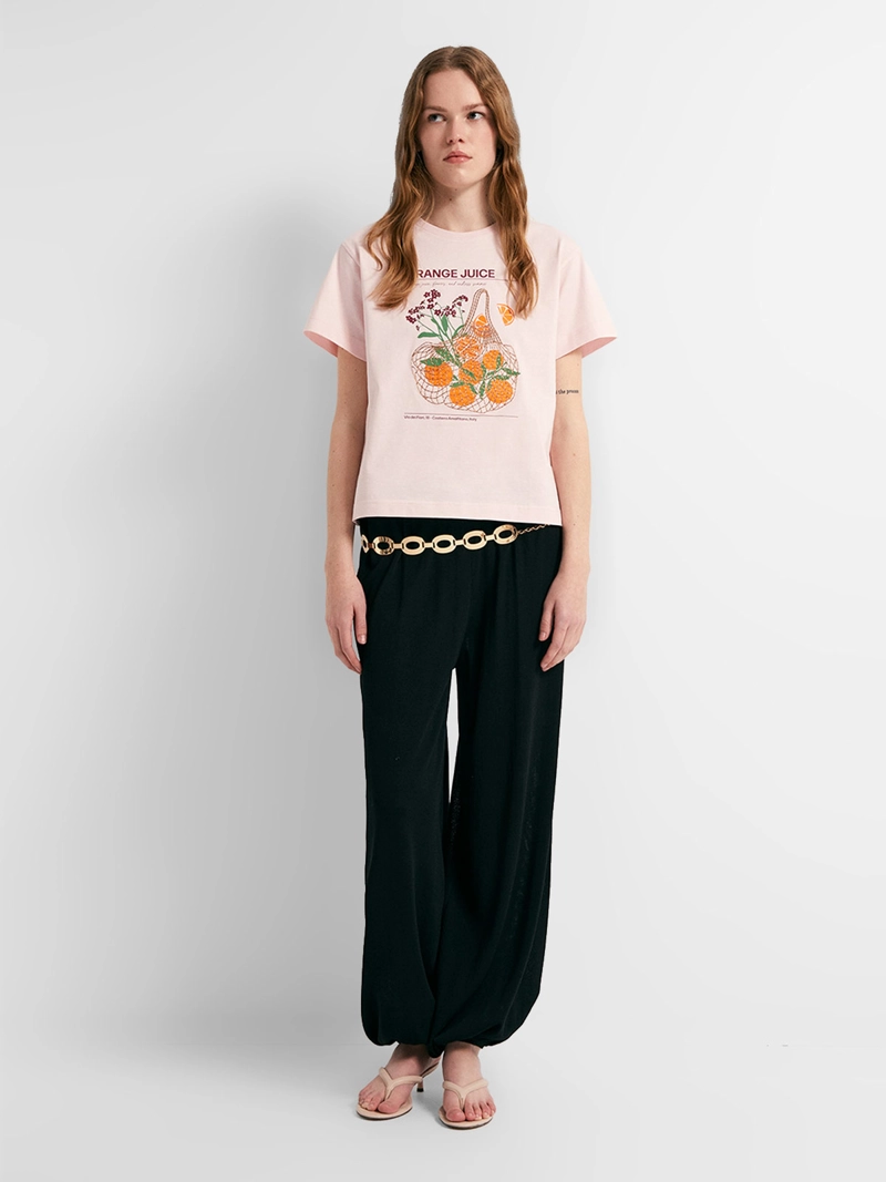 BLUSA MUJER SFERA ALGODÓN MANGA CORTA SUMMER - 3