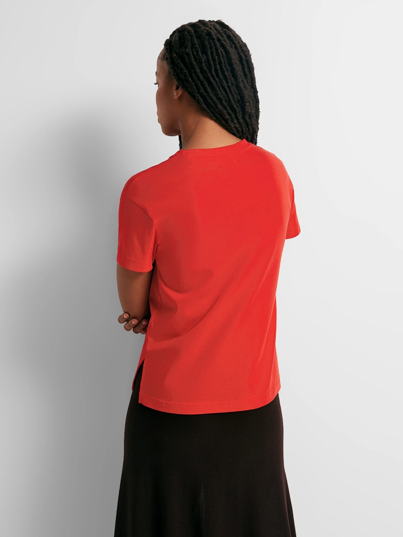BLUSA MUJER SFERA ALGODÓN MANGA CORTA PIEZA - 2