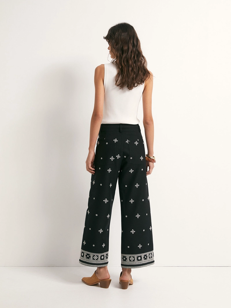 PANTALÓN MUJER SFERA ANCHO - 3