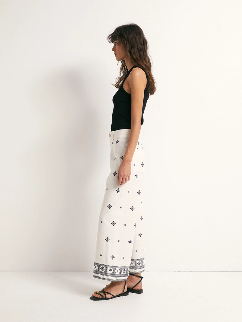 PANTALÓN MUJER SFERA ANCHO - 3